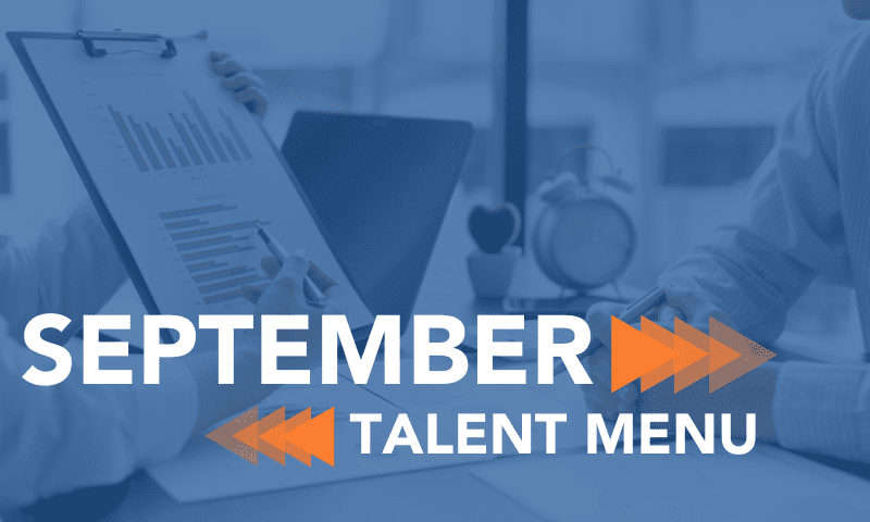 MAU’s September Talent Menu [Download]