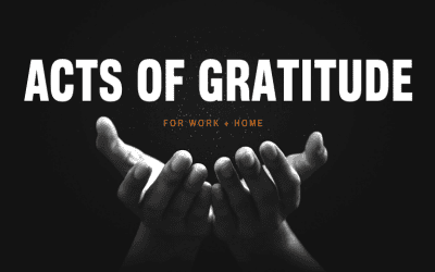 Daily Acts of Gratitude for the Workplace and Beyond