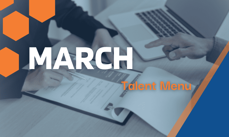 March Talent Menu [Download]